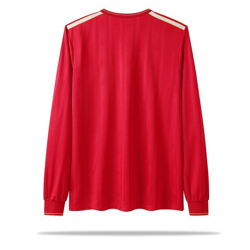 Camisa Retrô Liverpool I Manga Longa 1985/86