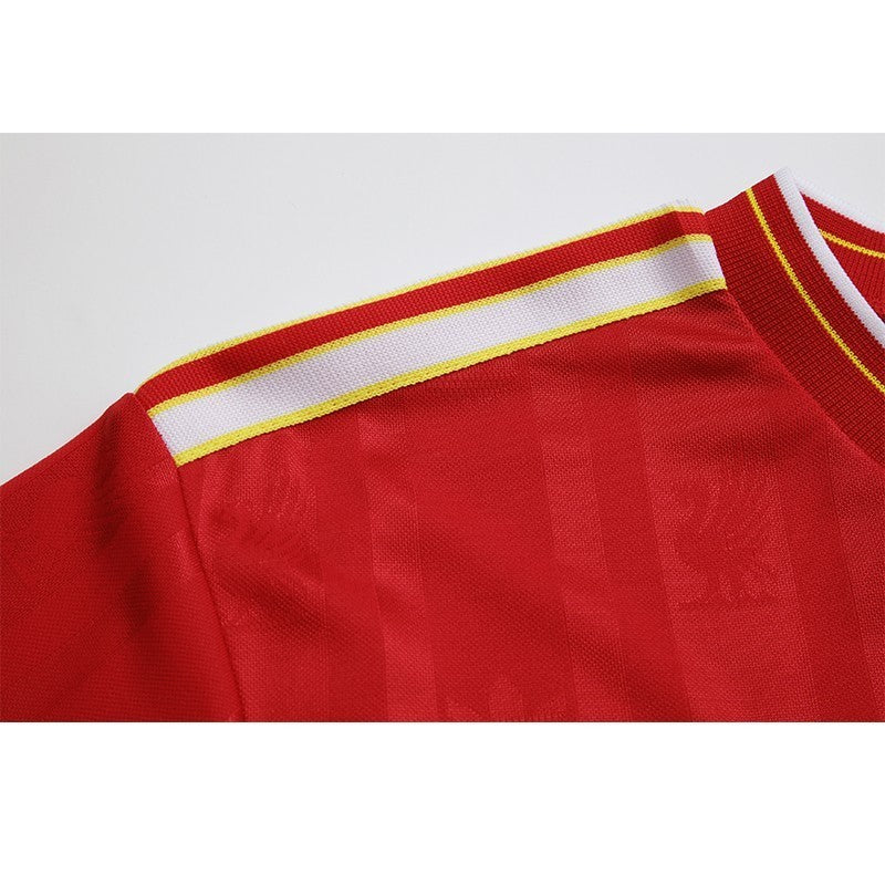 Camisa Retrô Liverpool I Manga Longa 1985/86