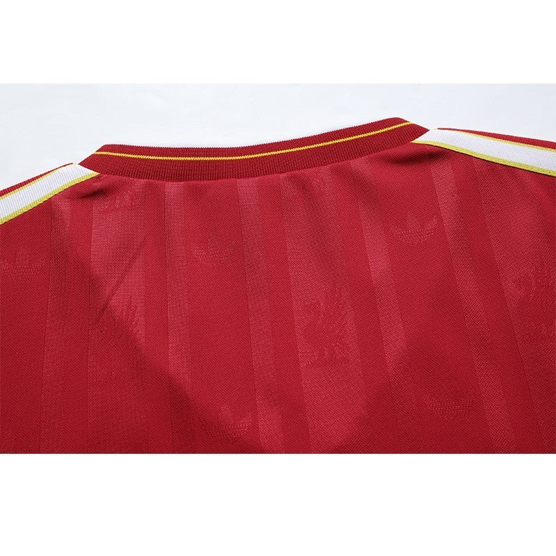 Camisa Retrô Liverpool I Manga Longa 1985/87
