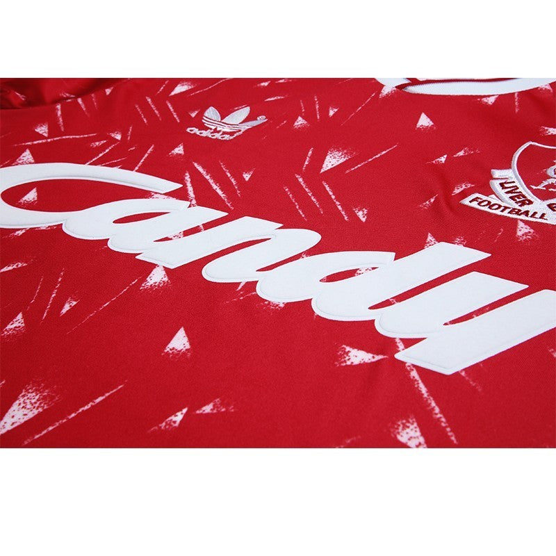 Camisa Retrô Liverpool I Manga Longa 1989/91