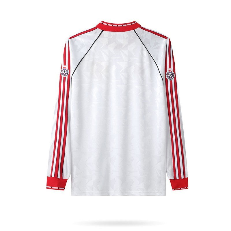 Camisa Retrô Manchester United Manga Longa 1991