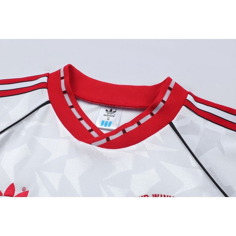 Camisa Retrô Manchester United Manga Longa 1991