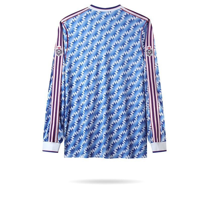 Camisa Retrô Manchester United II Manga Longa 1990/92