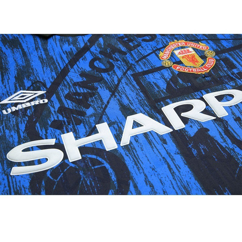 Camisa Retrô Manchester United II Manga Longa 1992/93