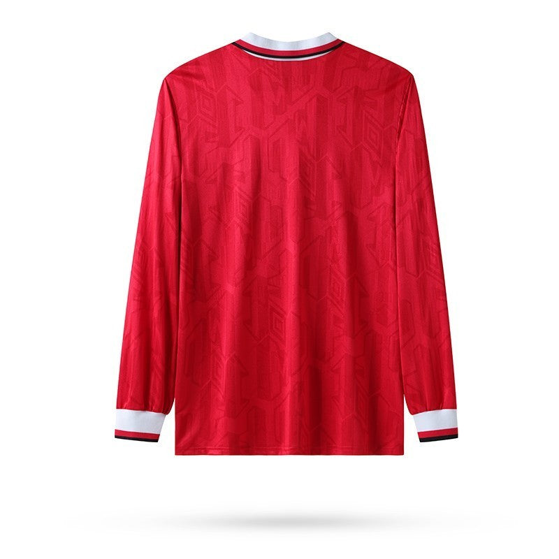 Camisa Retrô Manchester United I Manga Longa 1992/94