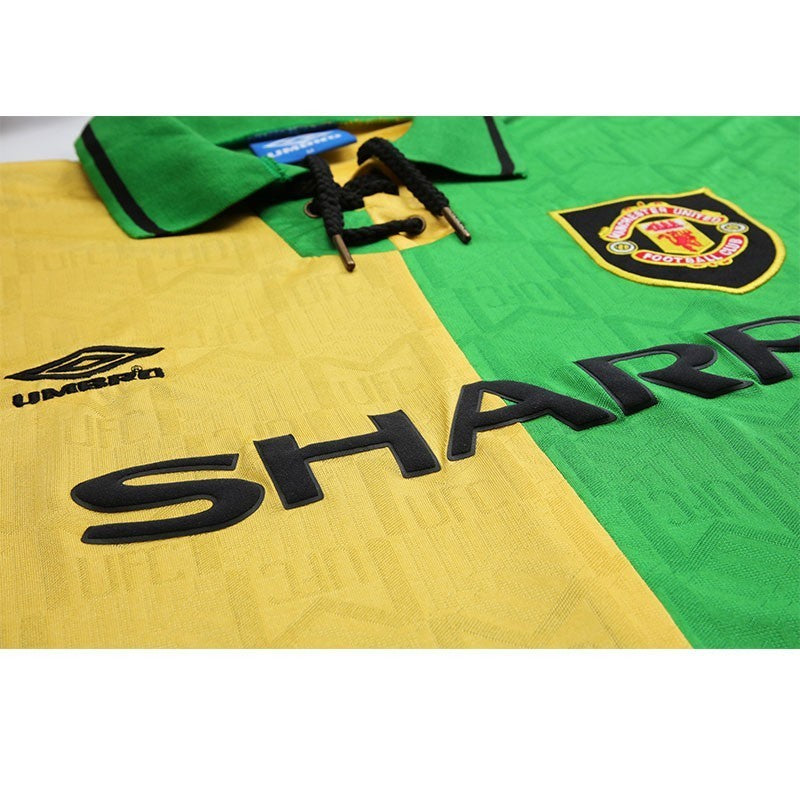 Camisa Retrô Manchester United III Manga Longa 1992/94