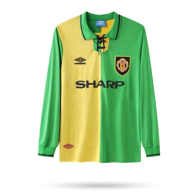 Camisa Retrô Manchester United III Manga Longa 1992/94