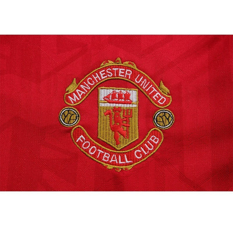 Camisa Retrô Manchester United I Manga Longa 1992/94