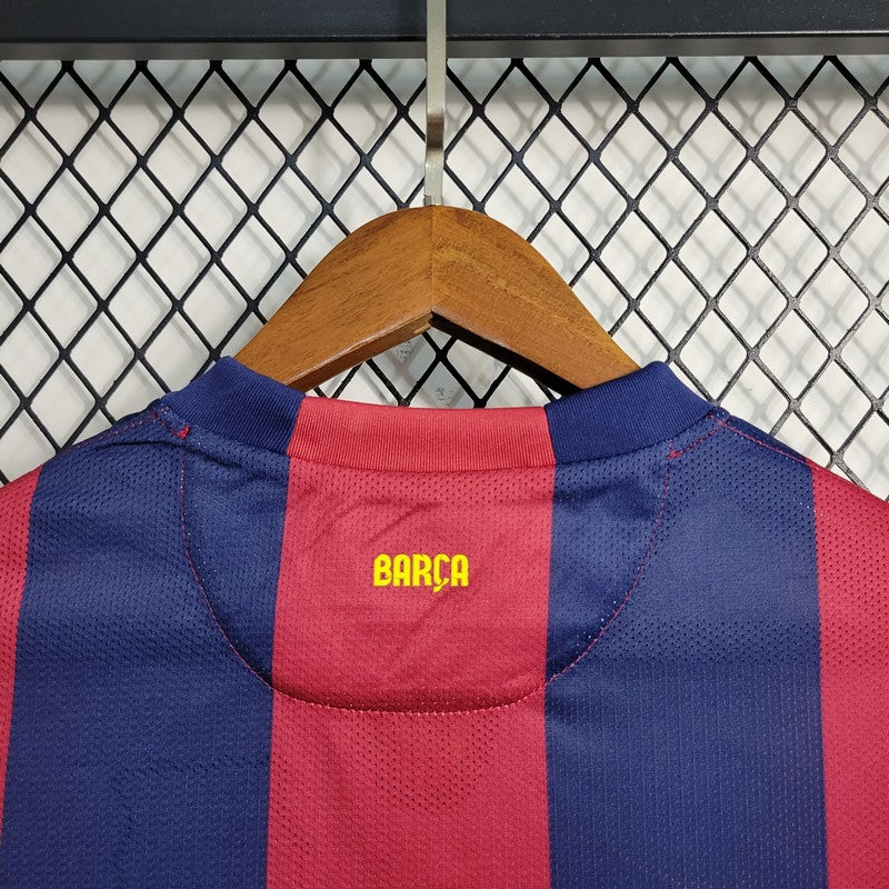 Camisa Retrô Barcelona I Manga Longa 2014/15