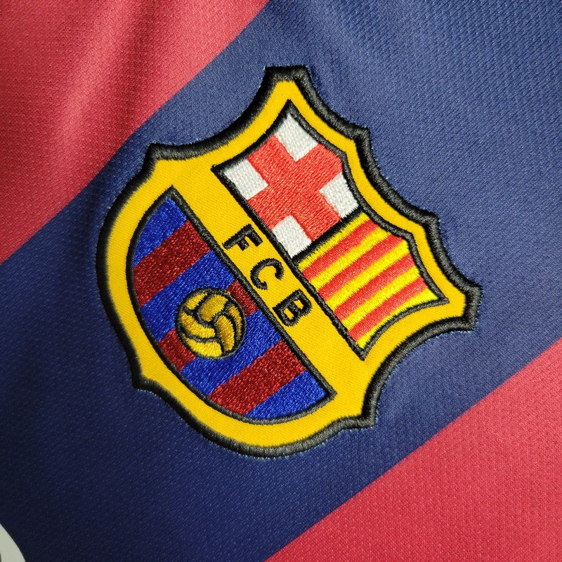 Camisa Retrô Barcelona I Manga Longa 2014/15