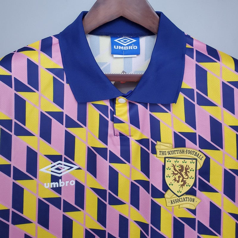 Camisa Retrô Escócia III 1988/89