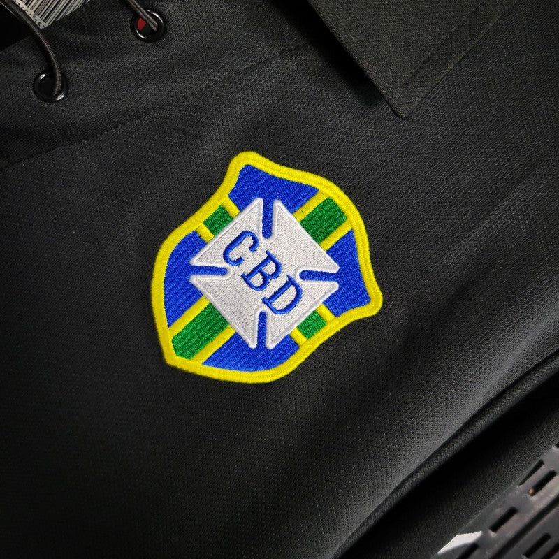 Camisa Retrô Brasil I Manga Longa 2004