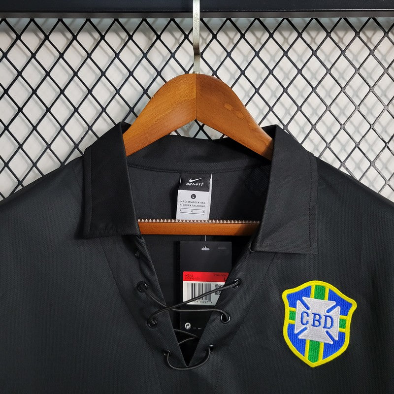 Camisa Retrô Brasil I Manga Longa 2004