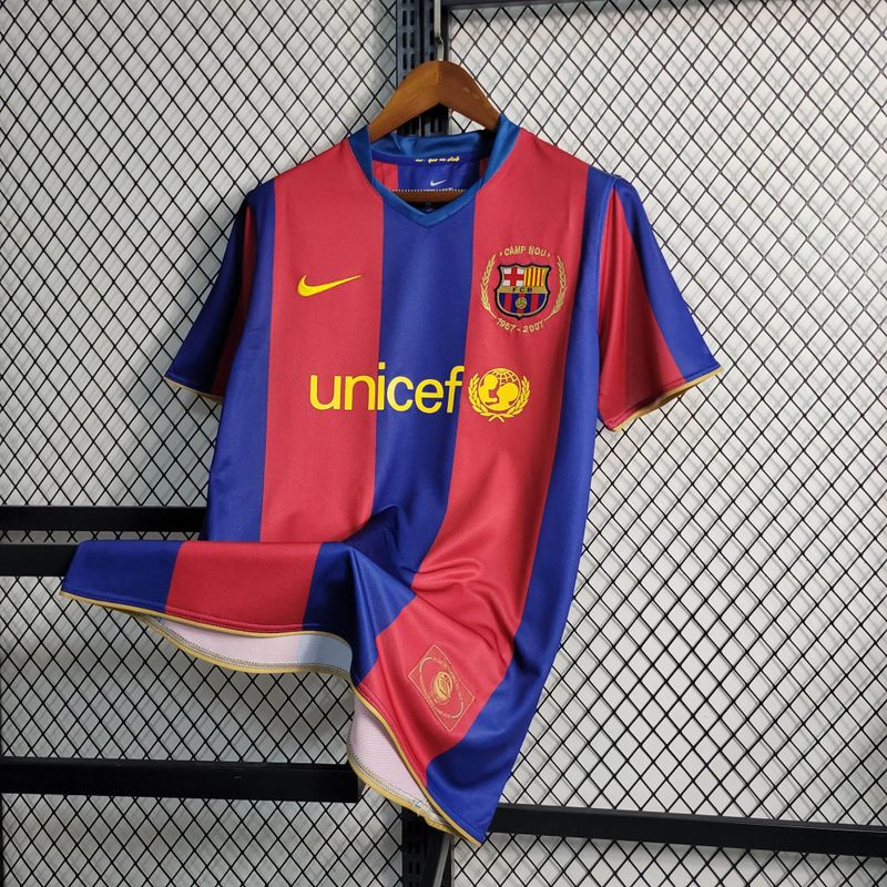 Camisa Retrô Barcelona l 2007/08