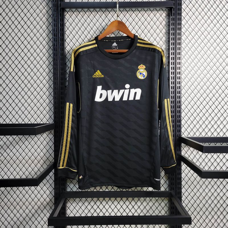 Camisa Retrô Real Madrid Il Manga Longa 2011/12