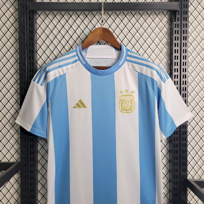Camisa Argentina I 2024/25 Torcedor Masculina