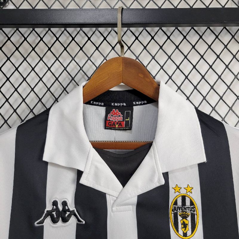 Camisa Retrô Juventus I Manga Longa 1999/00