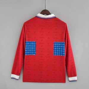 Camisa Retrô Universidad Catolica II Manga Longa 1996
