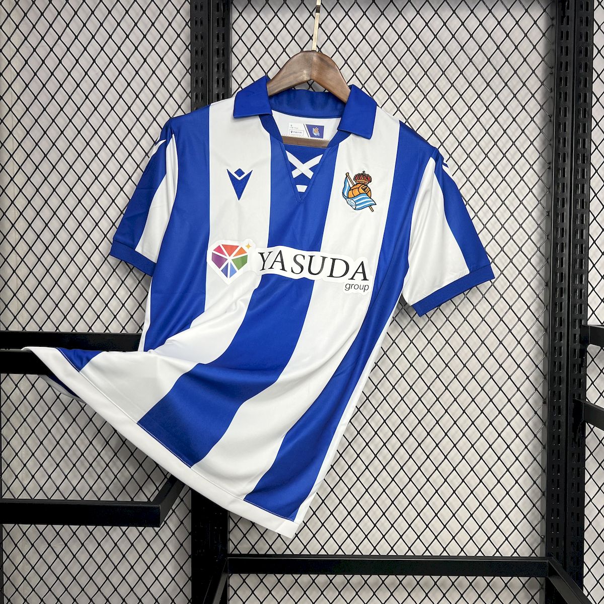 Camisa Real Sociedad l 2024/25 Torcedor Masculina