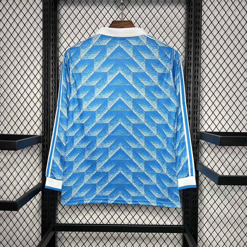 Camisa Retrô Alemanha Manga Longa 1988