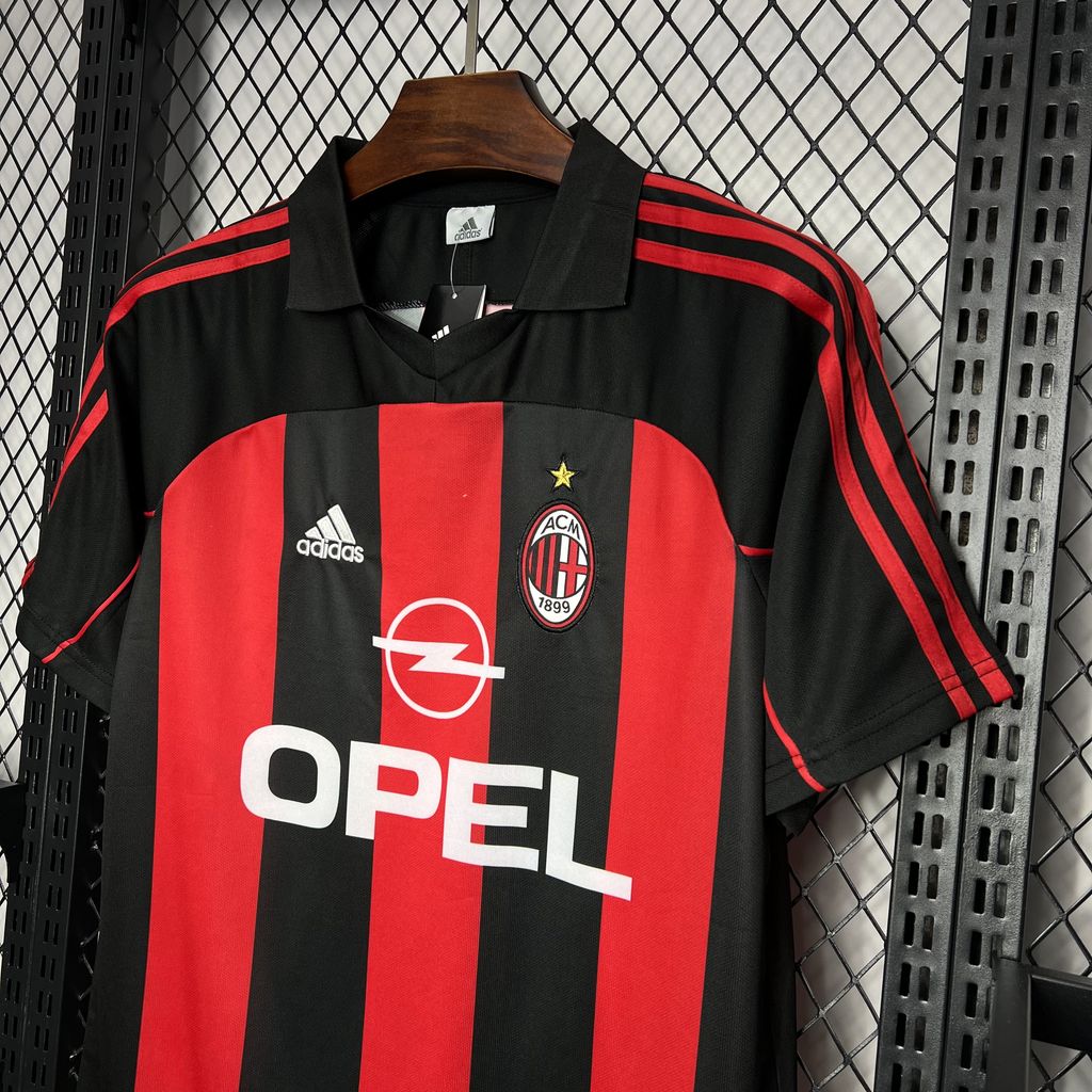 Camisa Retrô AC Milan I 2000/02