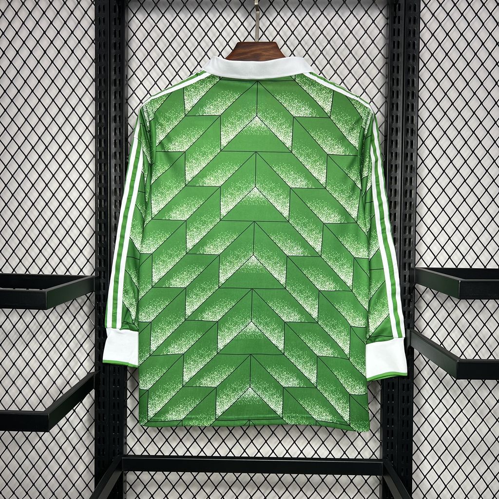 Camisa Retrô Alemanha Manga Longa 1990