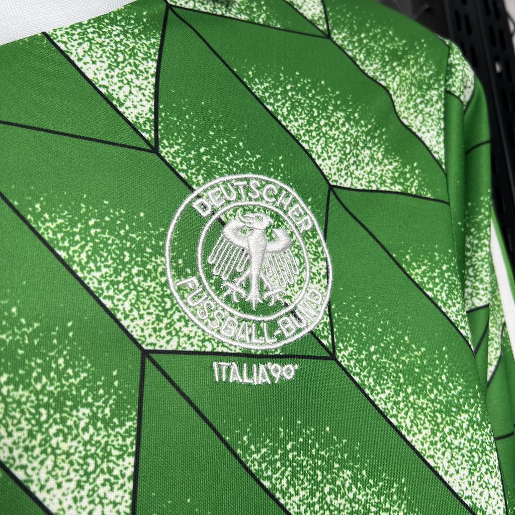 Camisa Retrô Alemanha Manga Longa 1990