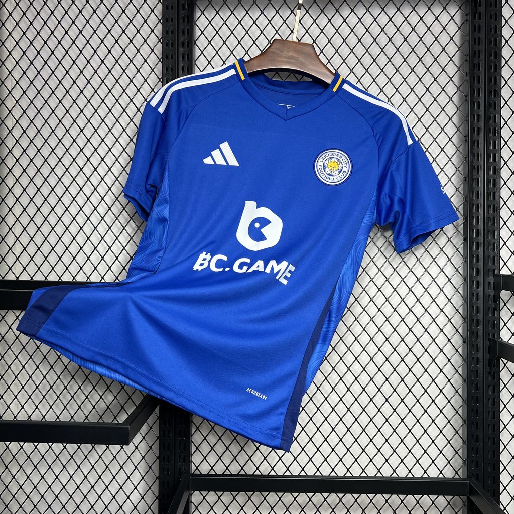 Camisa Leicester City l 2024/25 Torcedor Masculina
