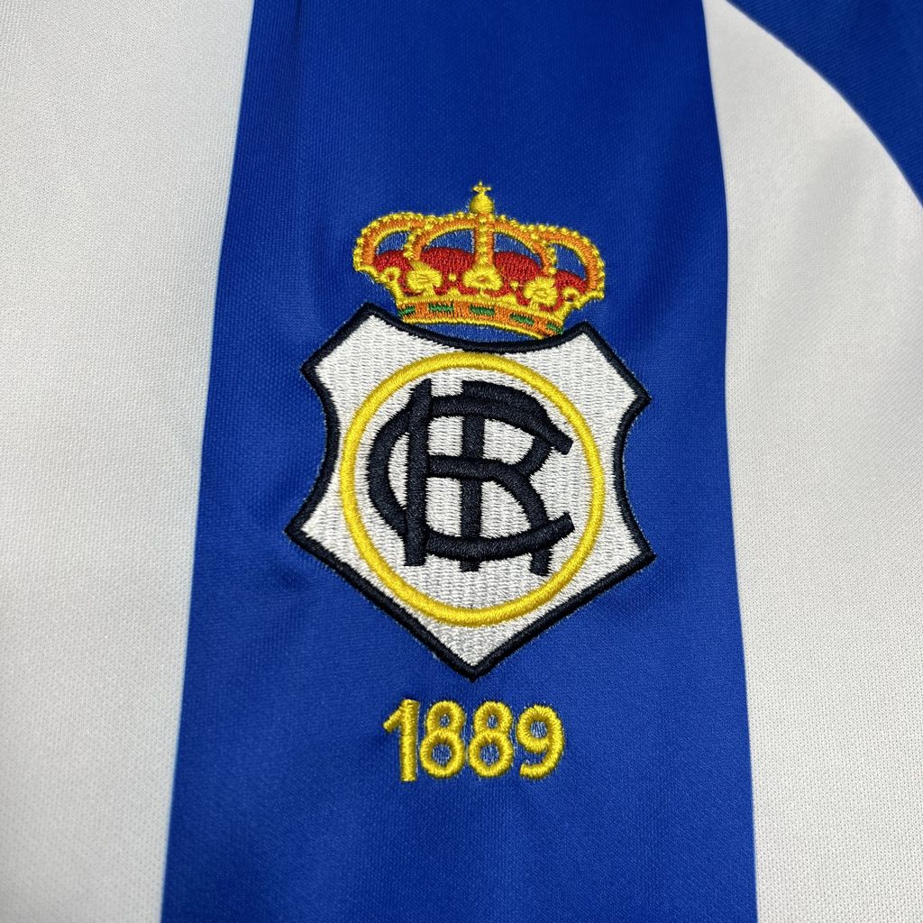 Camisa Recreativo de Huelva l 2024/25 Torcedor Masculina