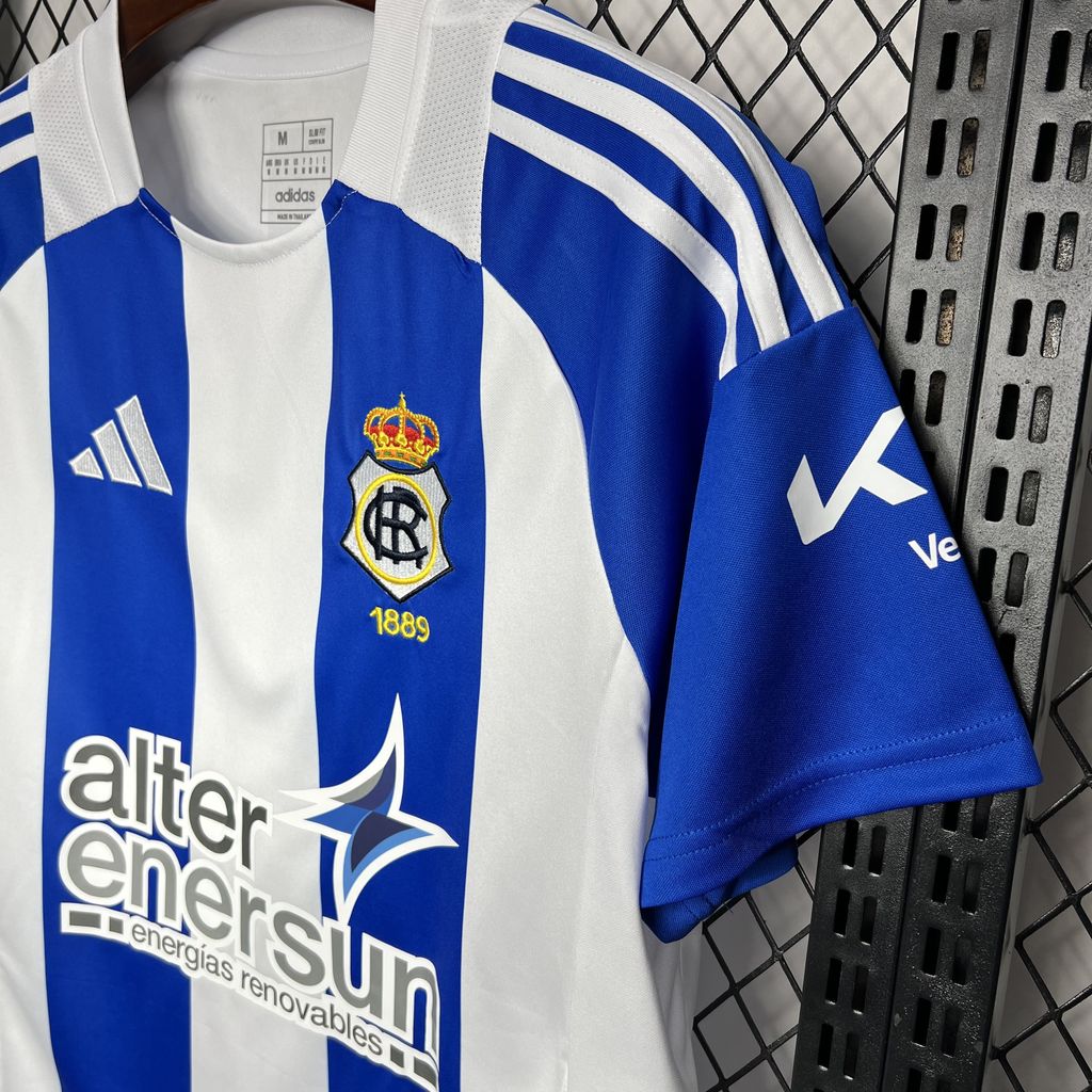 Camisa Recreativo de Huelva l 2024/25 Torcedor Masculina