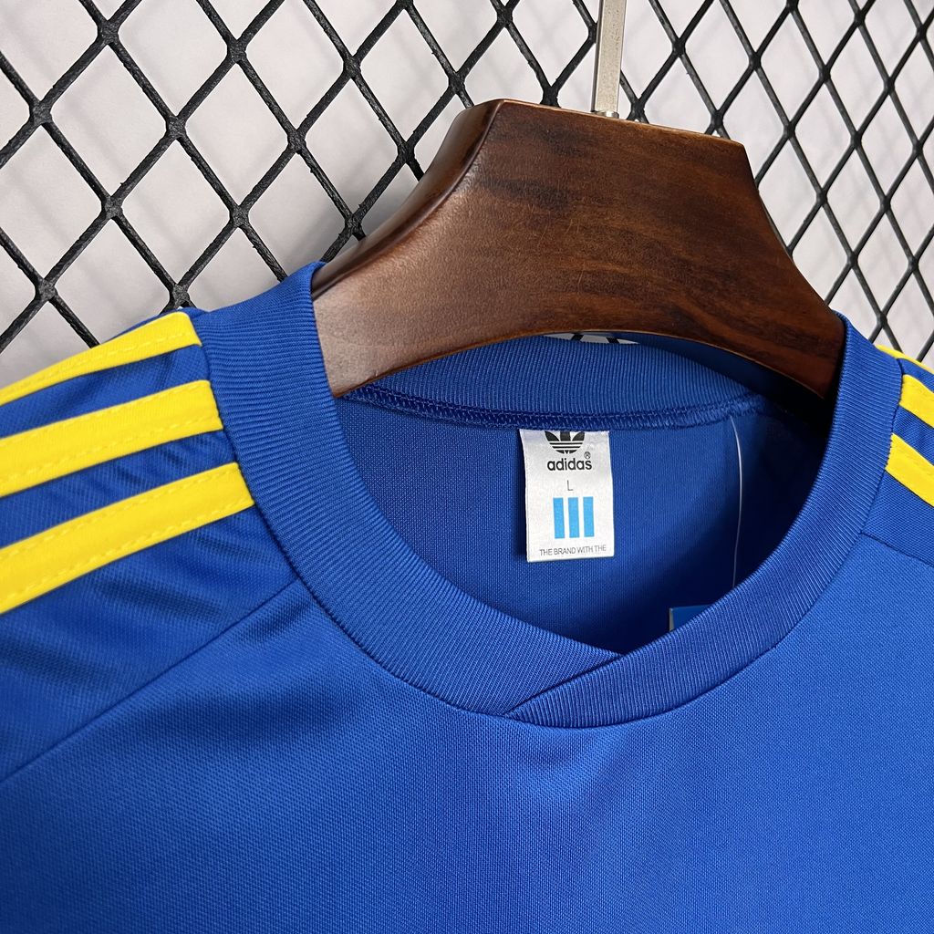 Camisa Retrô Boca Juniors Manga Longa 1981