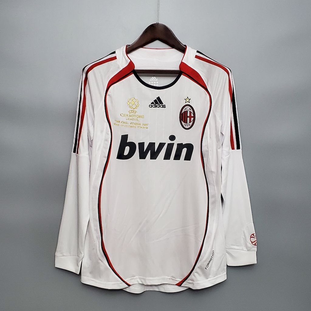 Camisa Retrô AC Milan II Manga Longa 2006/07