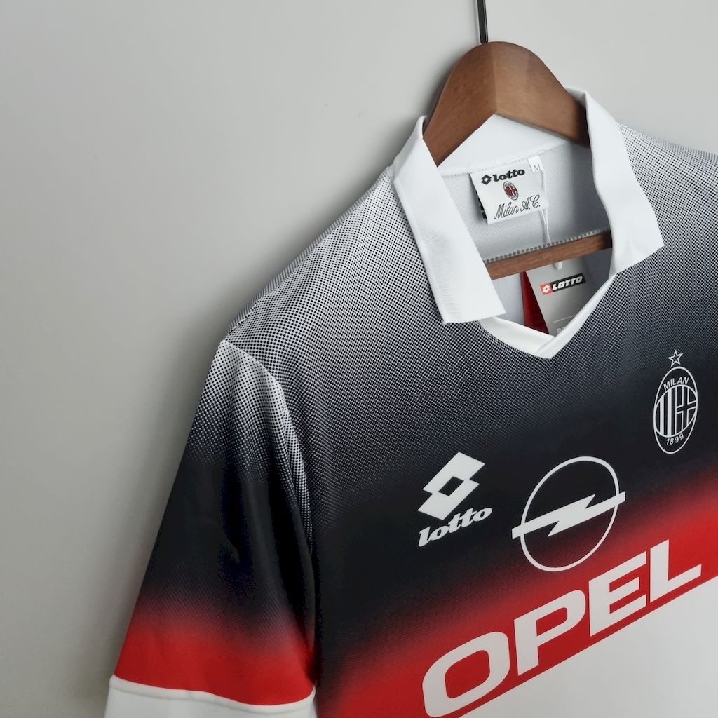 Camisa Retrô AC Milan Treino 1995/96- Branca