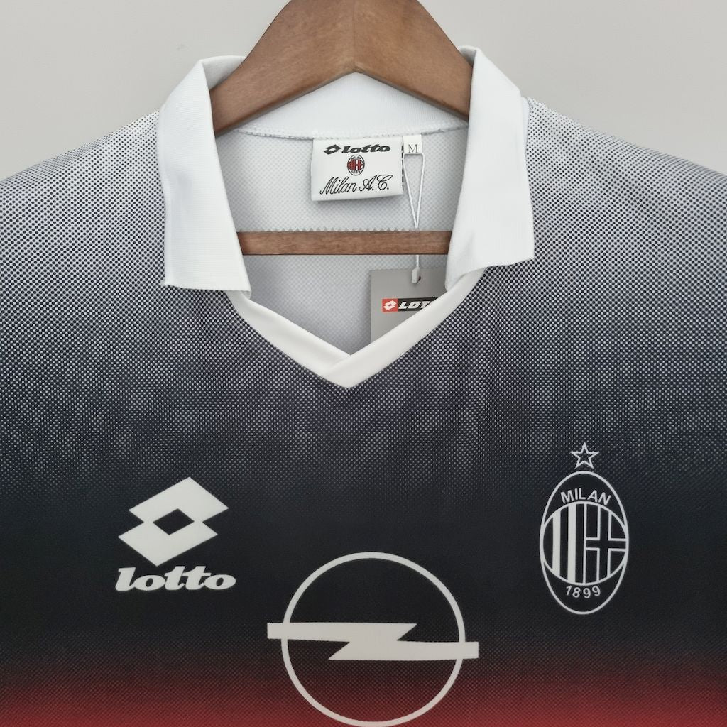 Camisa Retrô AC Milan Treino 1995/96- Branca