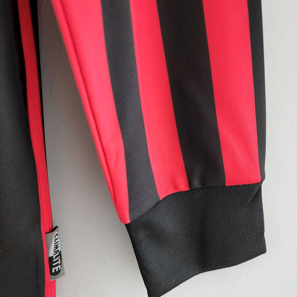 Camisa Retrô AC Milan I Manga Longa 1999/00