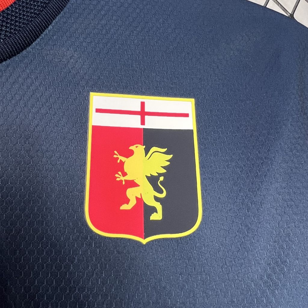 Camisa Genoa I 2024/25 Torcedor Masculina