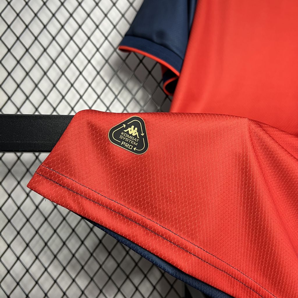 Camisa Genoa I 2024/25 Torcedor Masculina