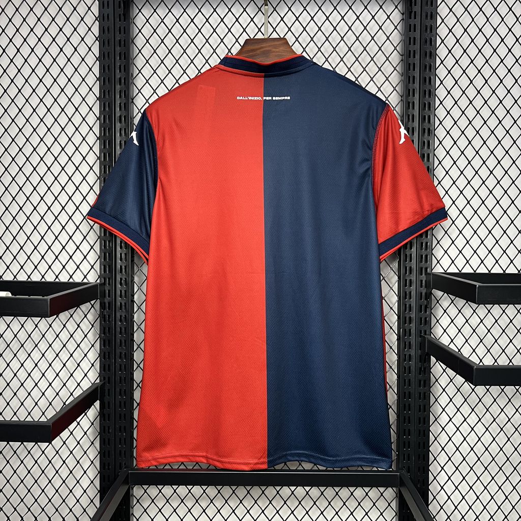 Camisa Genoa I 2024/25 Torcedor Masculina