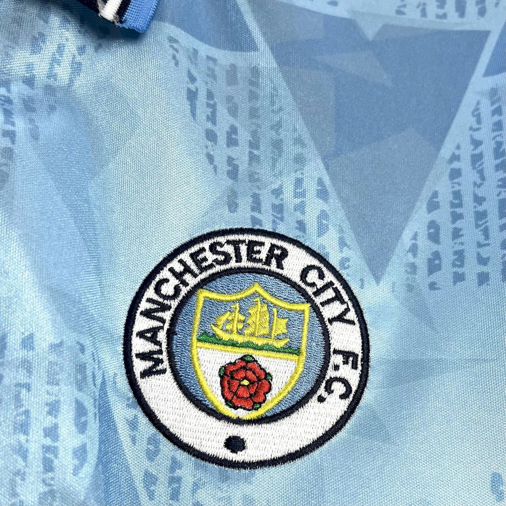 Camisa Retrô Manchester City I 1989/91