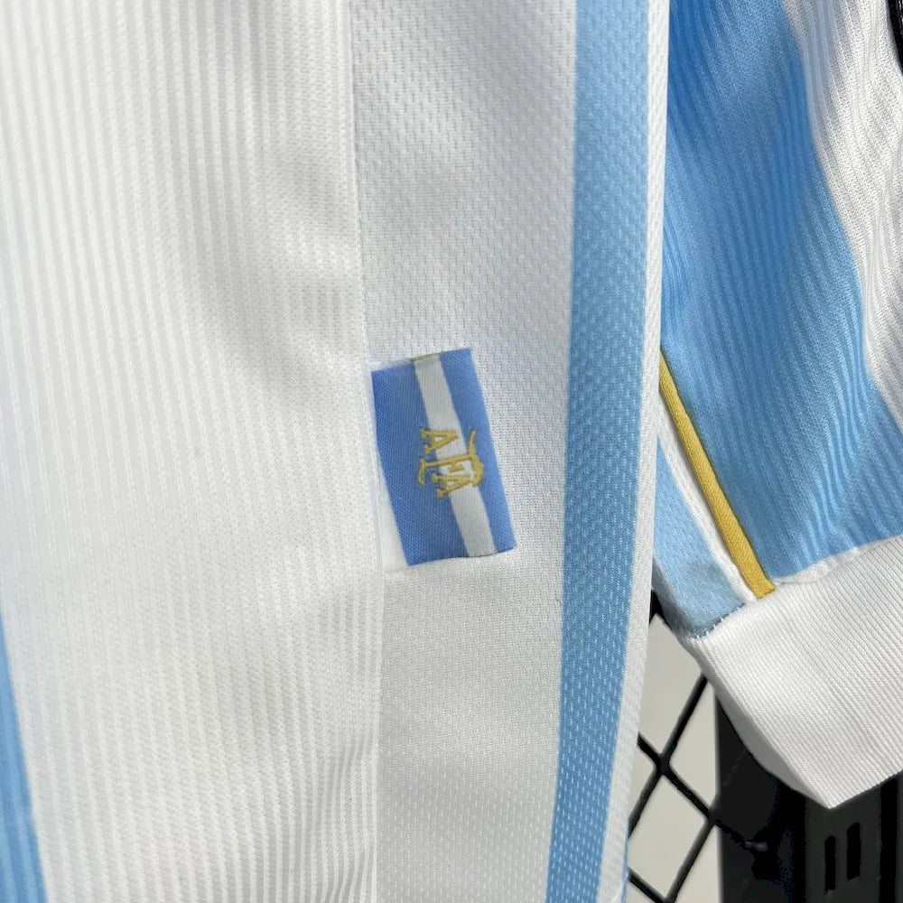 Camisa Retrô Argentina I Manga Longa 1998