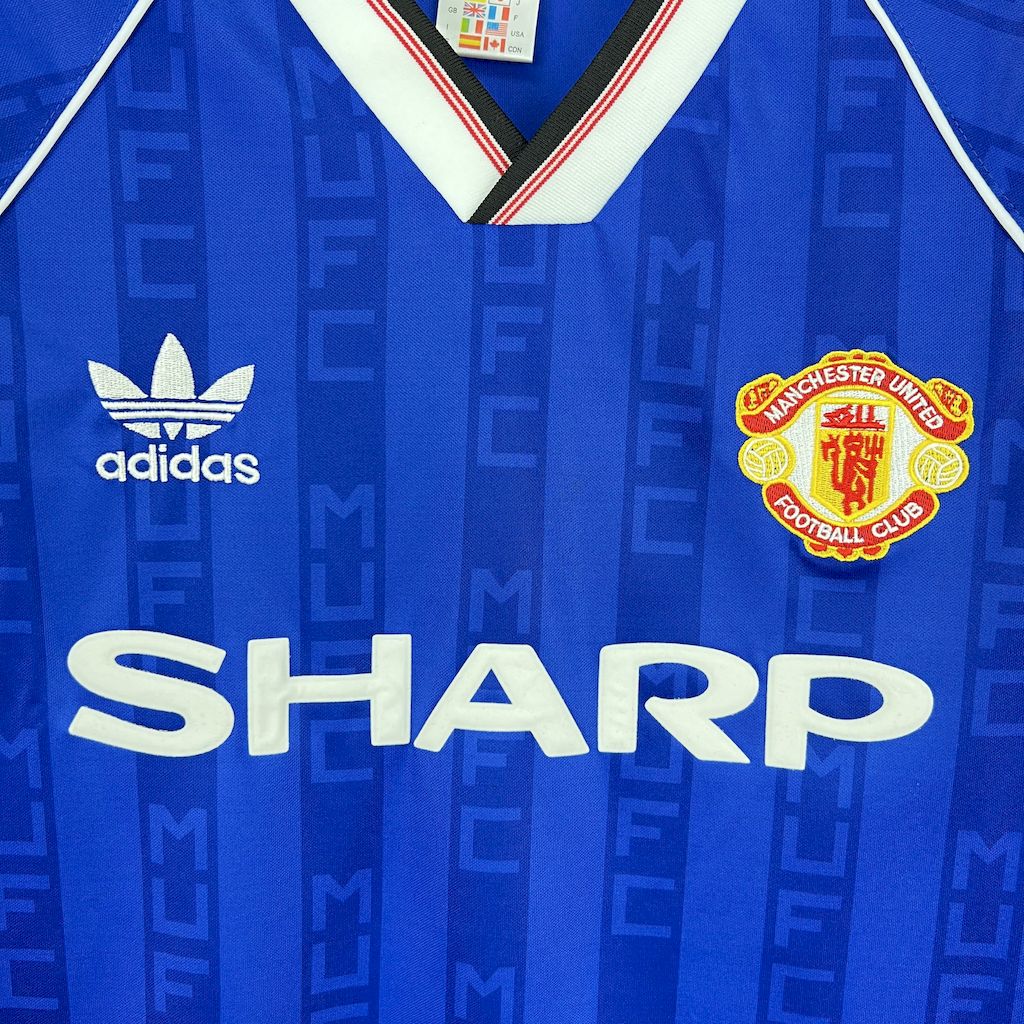 Camisa Retrô Manchester United III 1988/90