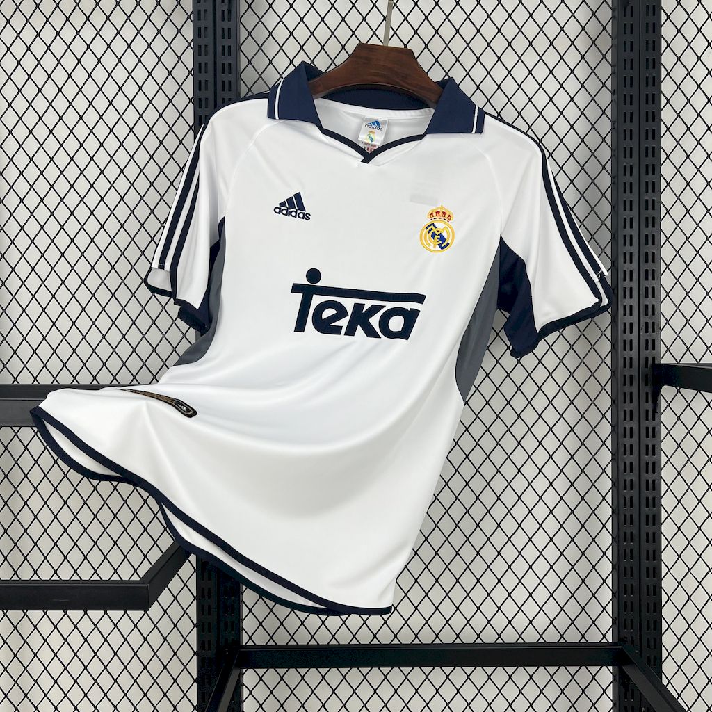 Camisa Retrô Real Madrid l 2000/01