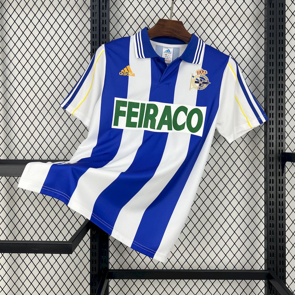 Camisa Retrô Deportivo La Coruna l 1999/00