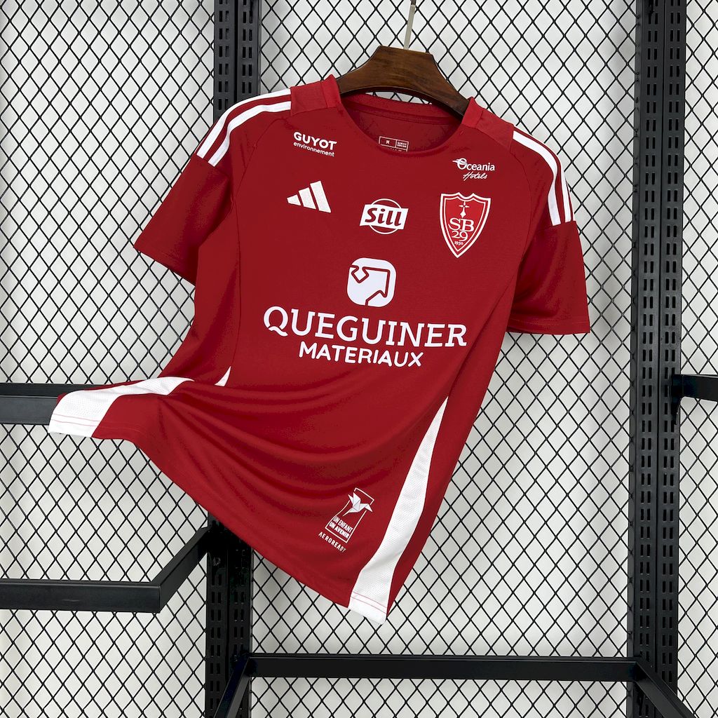 Camisa Stade Brest l 2024/25 Torcedor Masculina