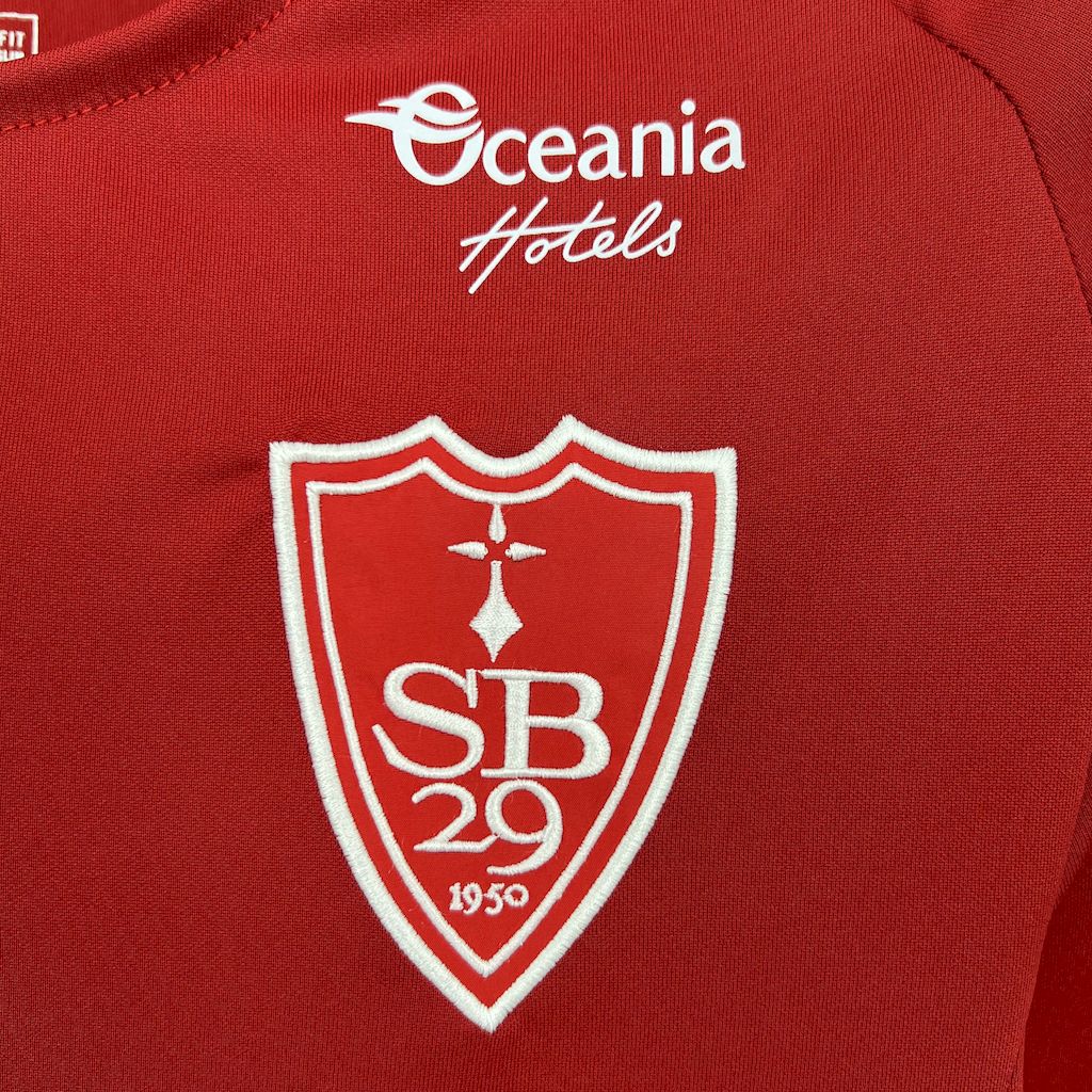 Camisa Stade Brest l 2024/25 Torcedor Masculina