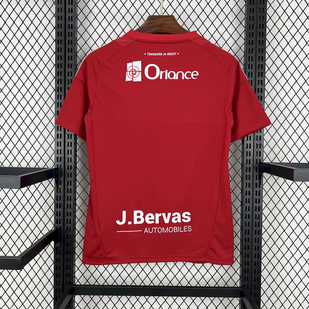 Camisa Stade Brest l 2024/25 Torcedor Masculina