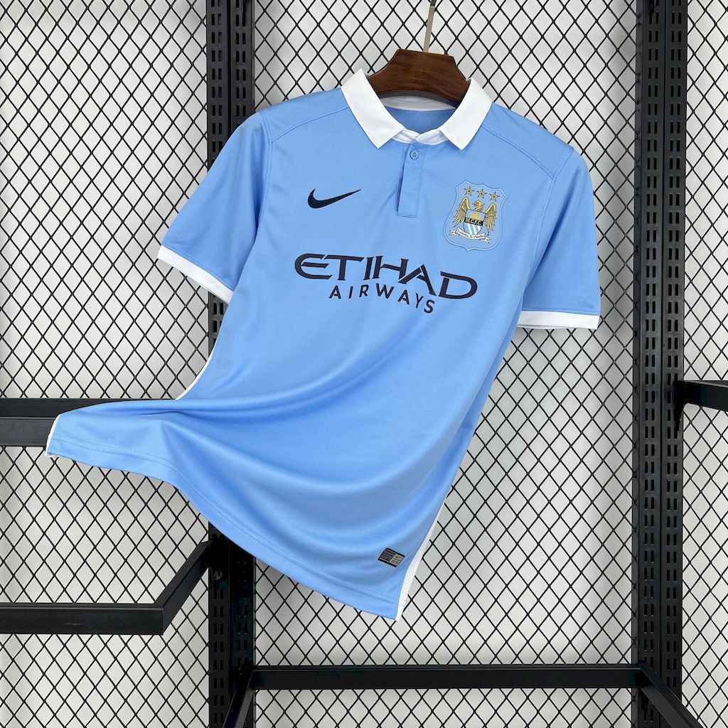 Camisa Retrô Manchester City I 2015/16