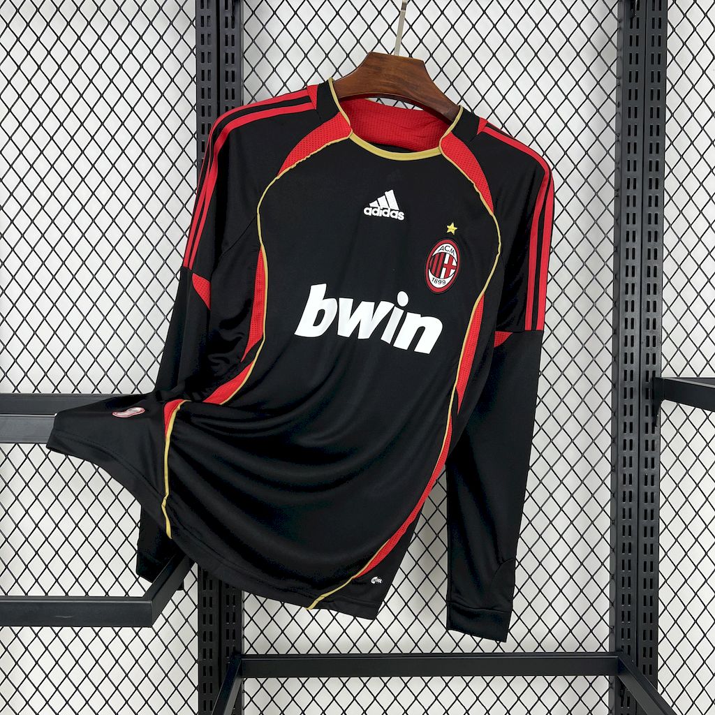 Camisa Retrô AC Milan III Manga Longa 2006/07