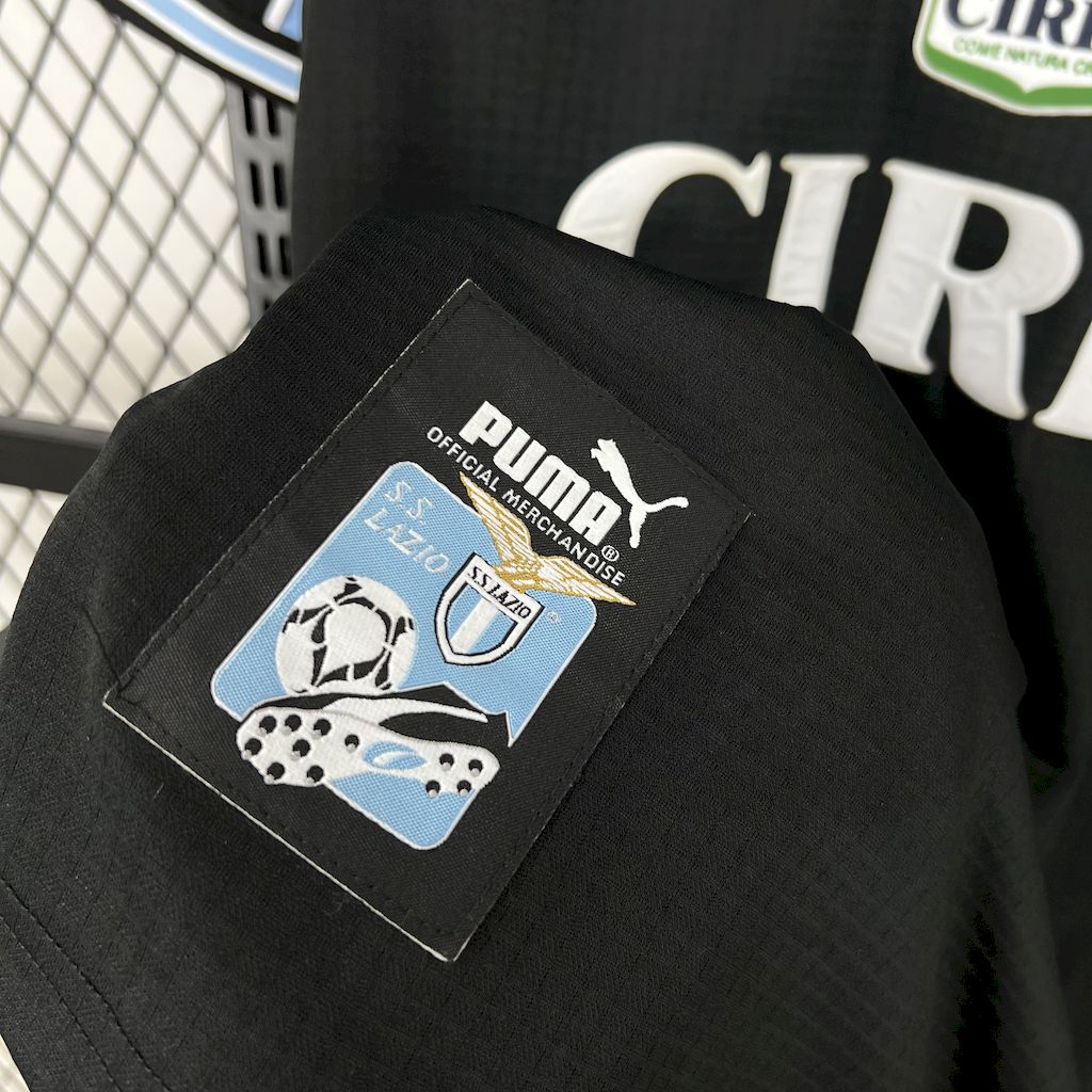 Camisa Retrô Lazio III 1998/99-Preta