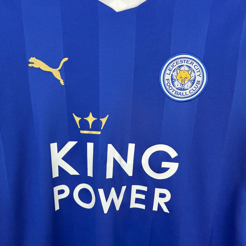 Camisa Retrô Leicester City I 2015/16